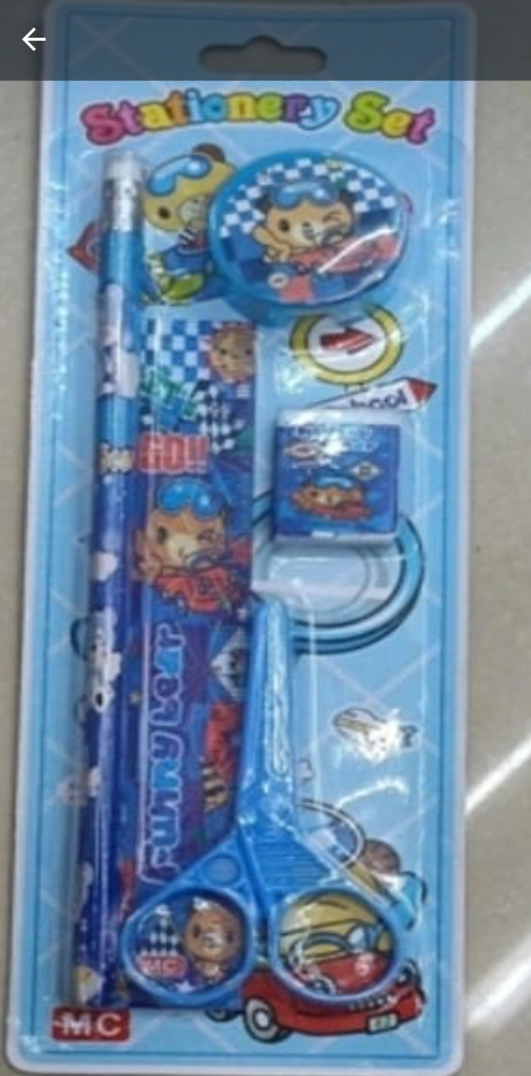 Pencil Pouch with Pencil, Eraser, Sharpener, Ruler 9