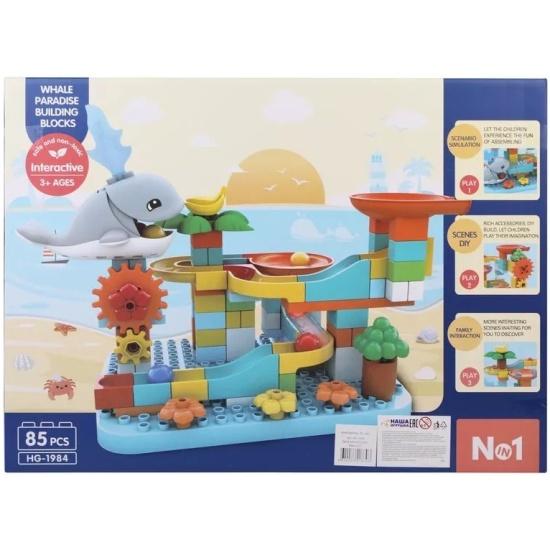 Kids DIY Educational Playing interlocking Toy Blocks Paradise Series 4