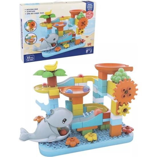 Kids DIY Educational Playing interlocking Toy Blocks Paradise Series 3