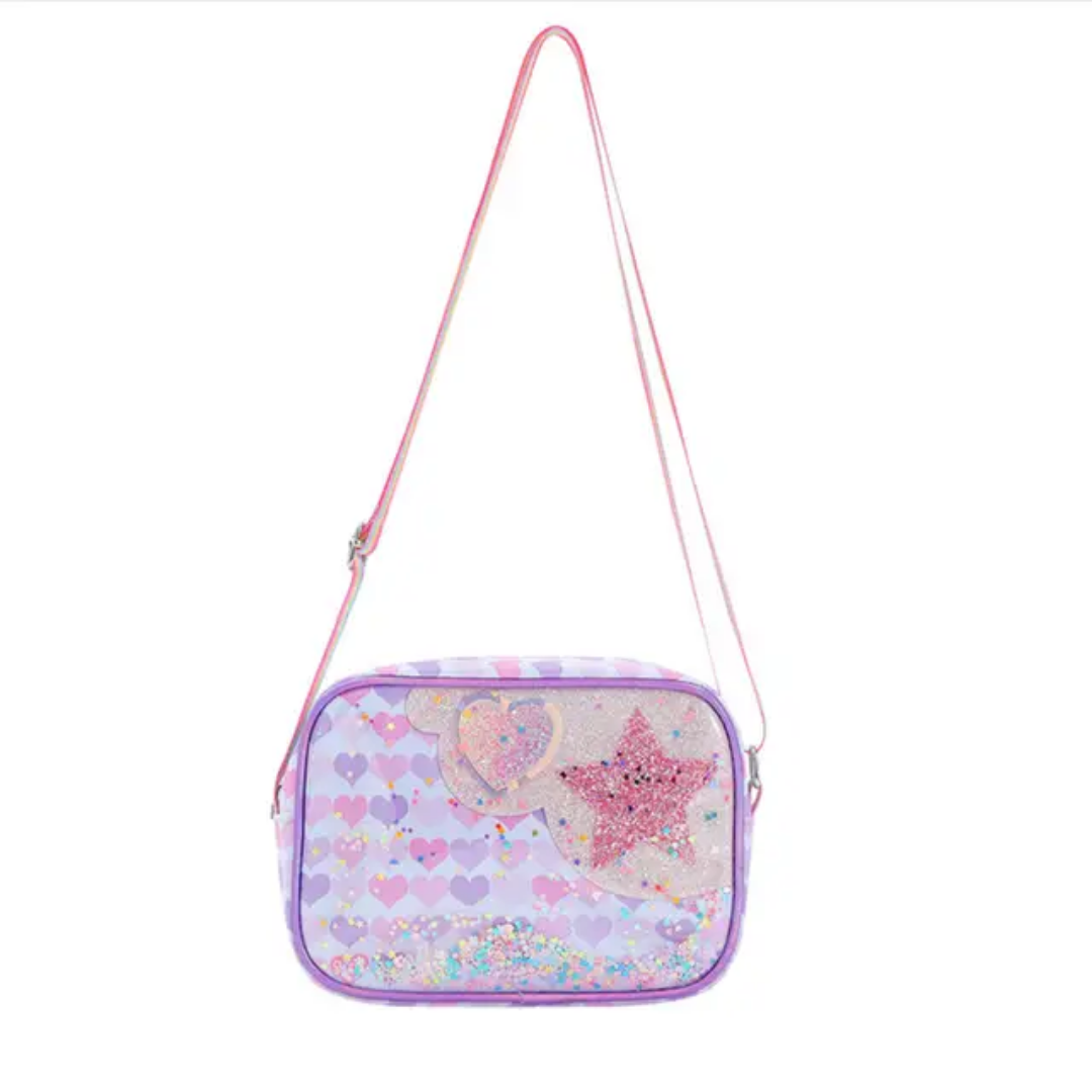 Rectangle Star Cross Body Bag with Strap 18*6*14- 118803 6