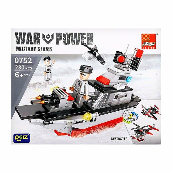 Military Series Aircraft Carrier Building Blocks (6 boxes set) 2250pcs- PZ0757 13