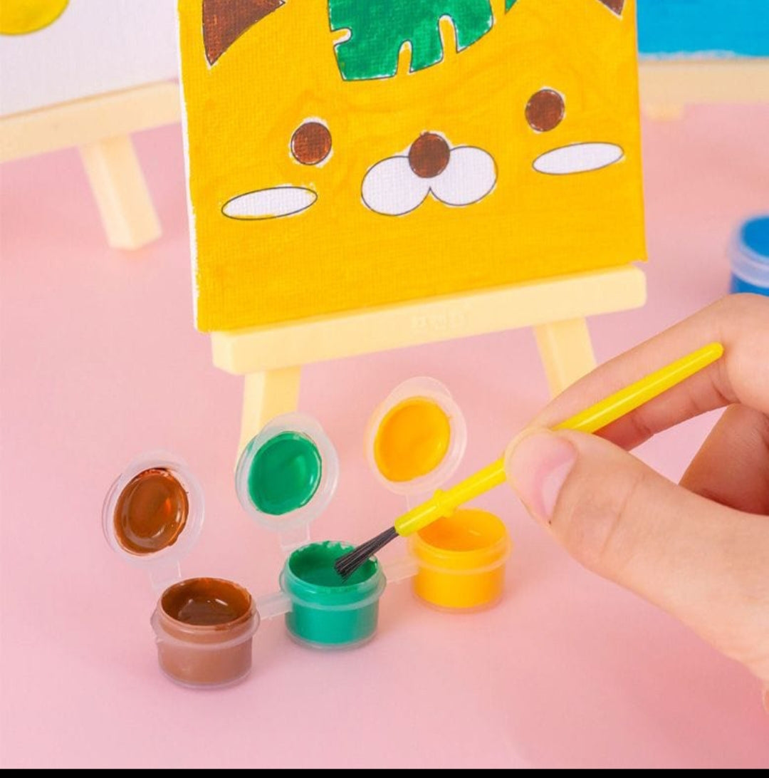 Mini Canvas with Easel 4 Design Mix- TK9837