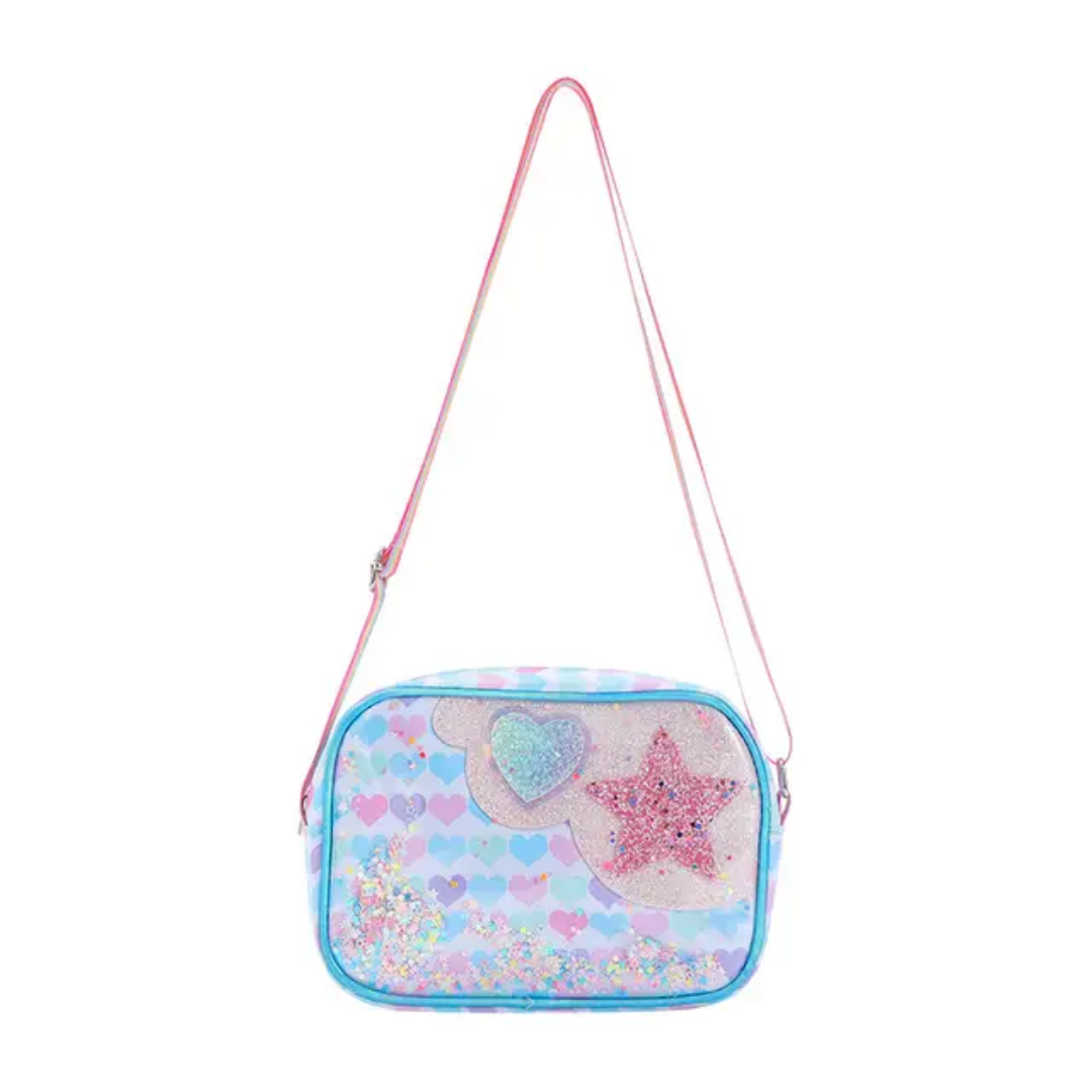 Rectangle Star Cross Body Bag with Strap 18*6*14- 118803 7