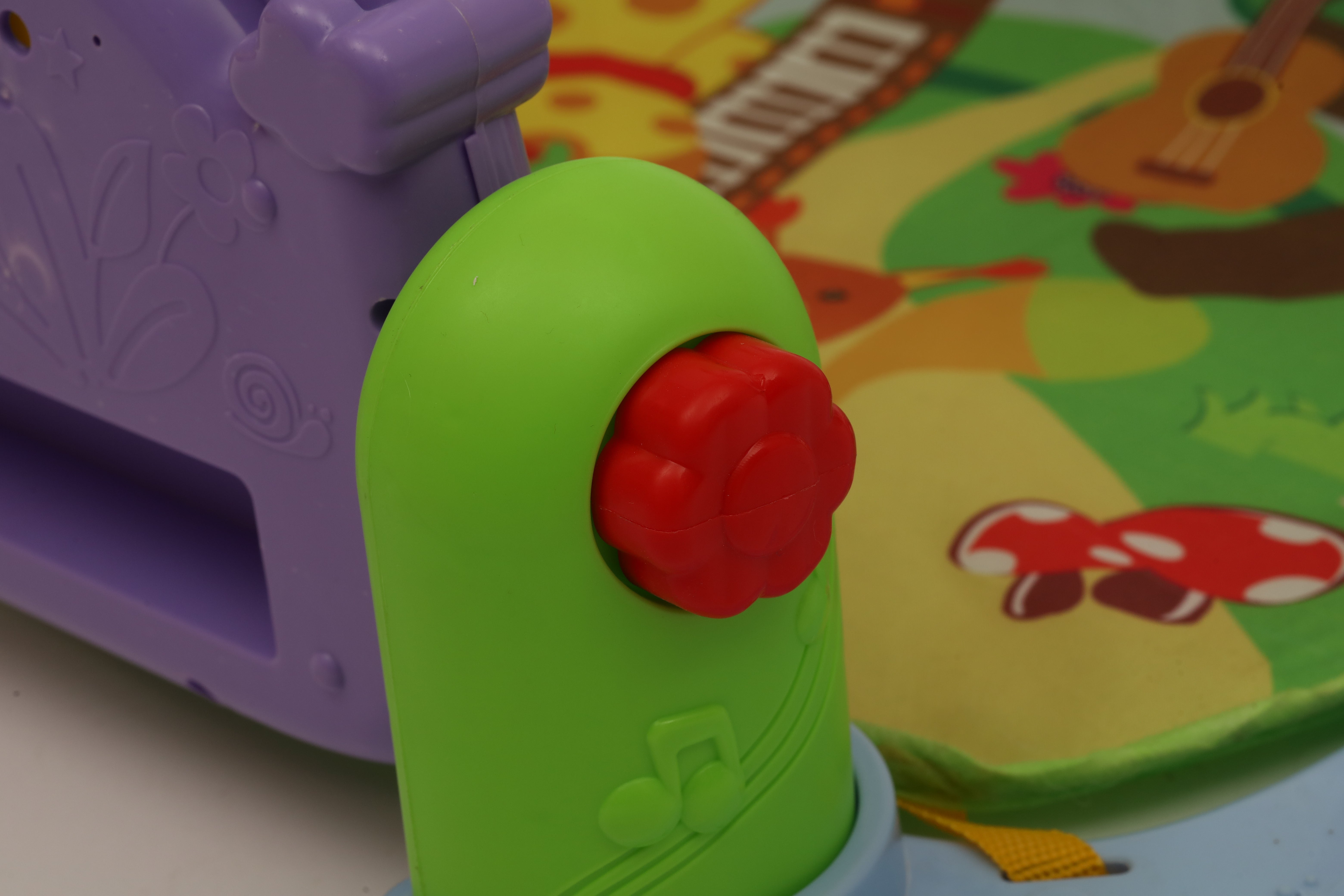 Evergreen Baby Tummy Time Activity Play Mat with Interactive Music Keyboard 22