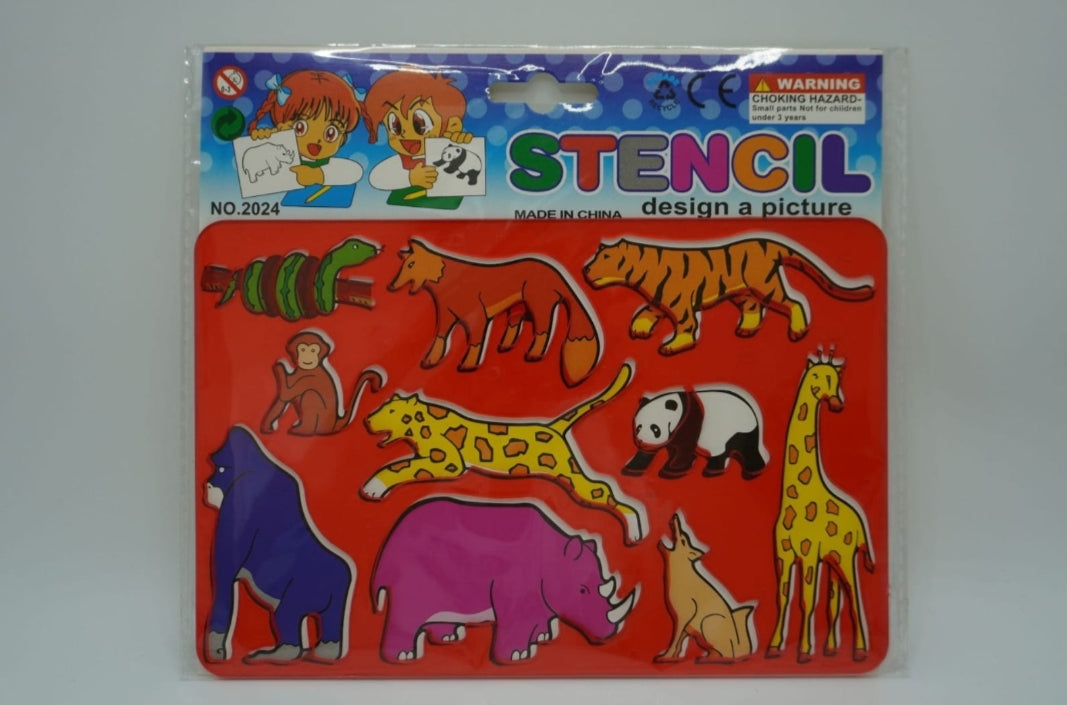 Stencil Set Sketch Book 17