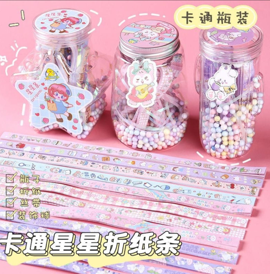 Star Origami Set- Display Box Mixed Design 15