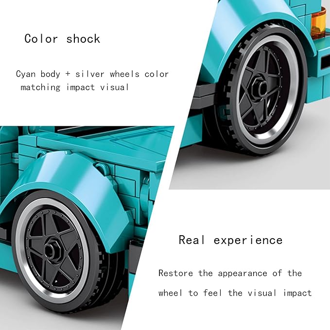 Porsche Supercar Building Blocks | 717PCS- SY8310 4