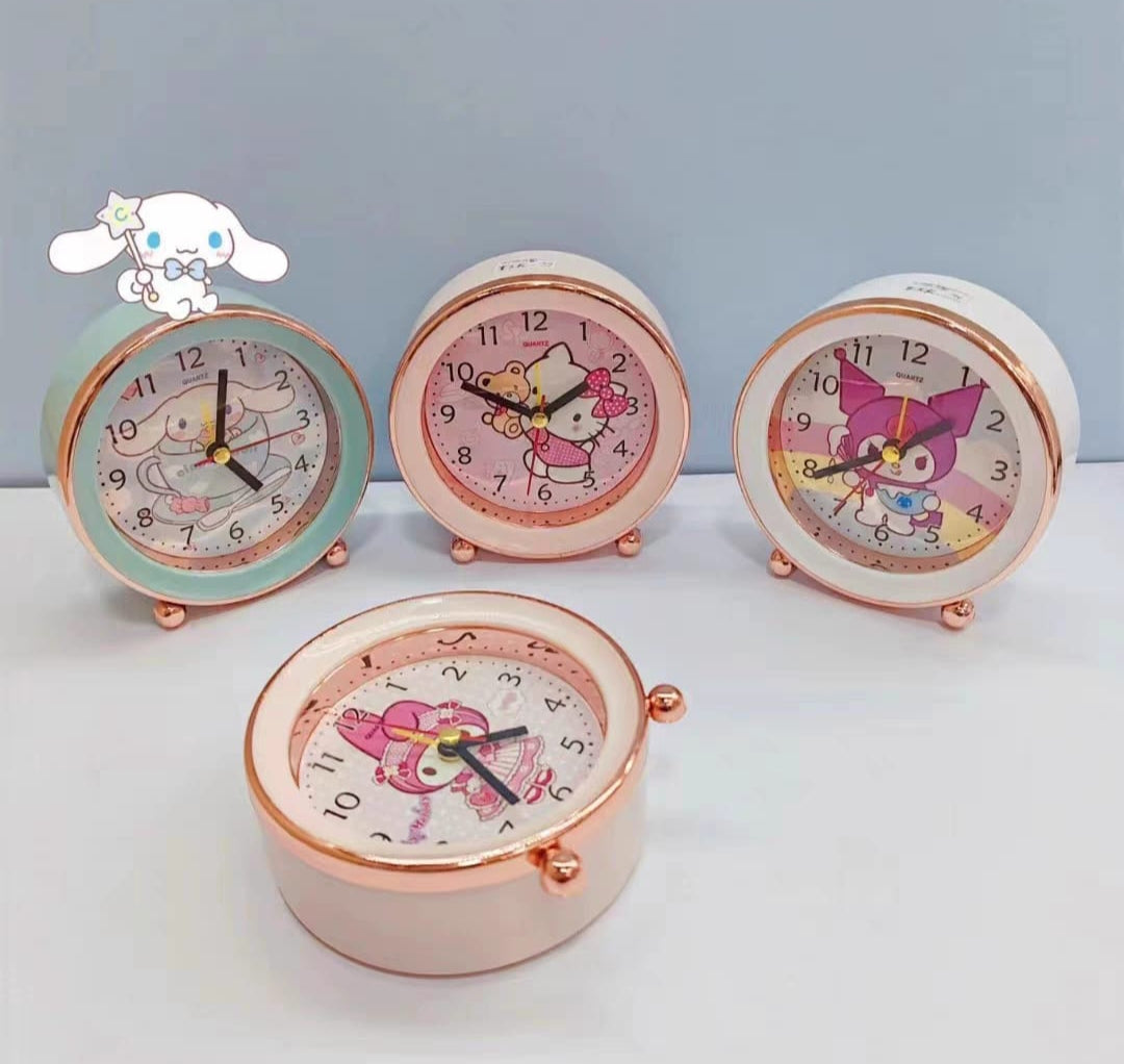 Hello Kitty, Kuromi Alarm Clock- Mixed Color-HY2208-2209A 5
