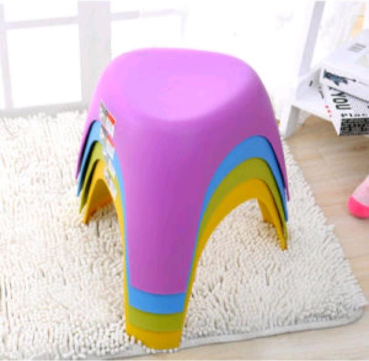 Evergreen Triangle Stool 12