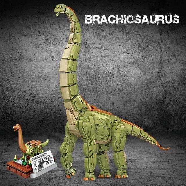 Brachiosaurus Dinosaur Building Blocks Set |2250PCS -FC6206 8