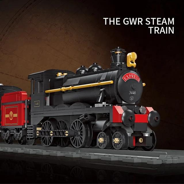 The GWR Steam Train Model Building Block Set | 789pcs- JieStar59002 3