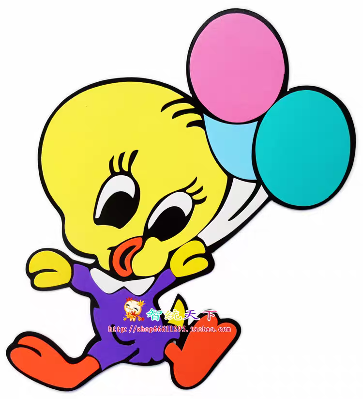 Classroom Disney Character EVA Sticker-2244012 3