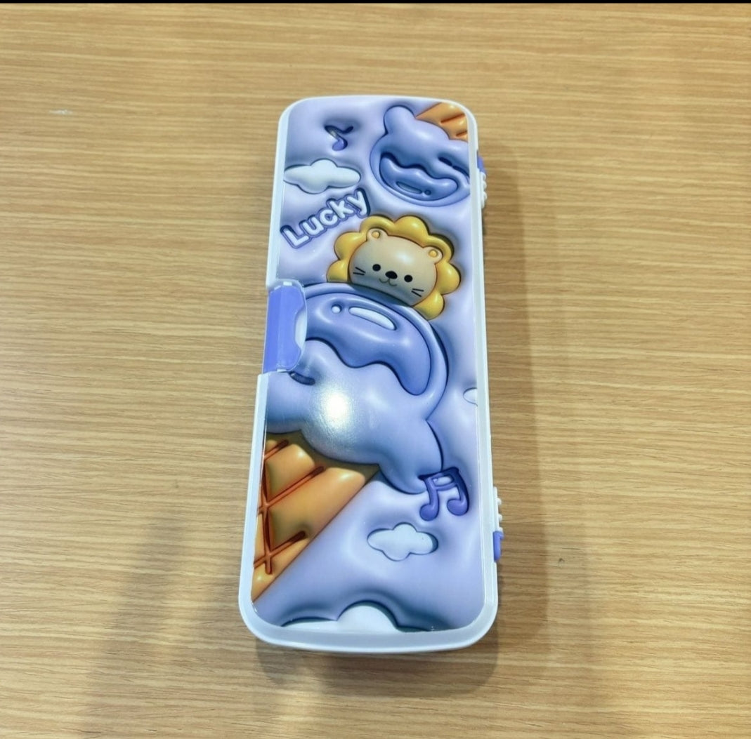 Pencil Box- Mixed Color & Design- ZN0360 3