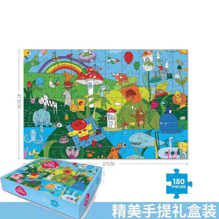 180pcs Children Jigsaw Puzzle for Kids - HaoXiang 14