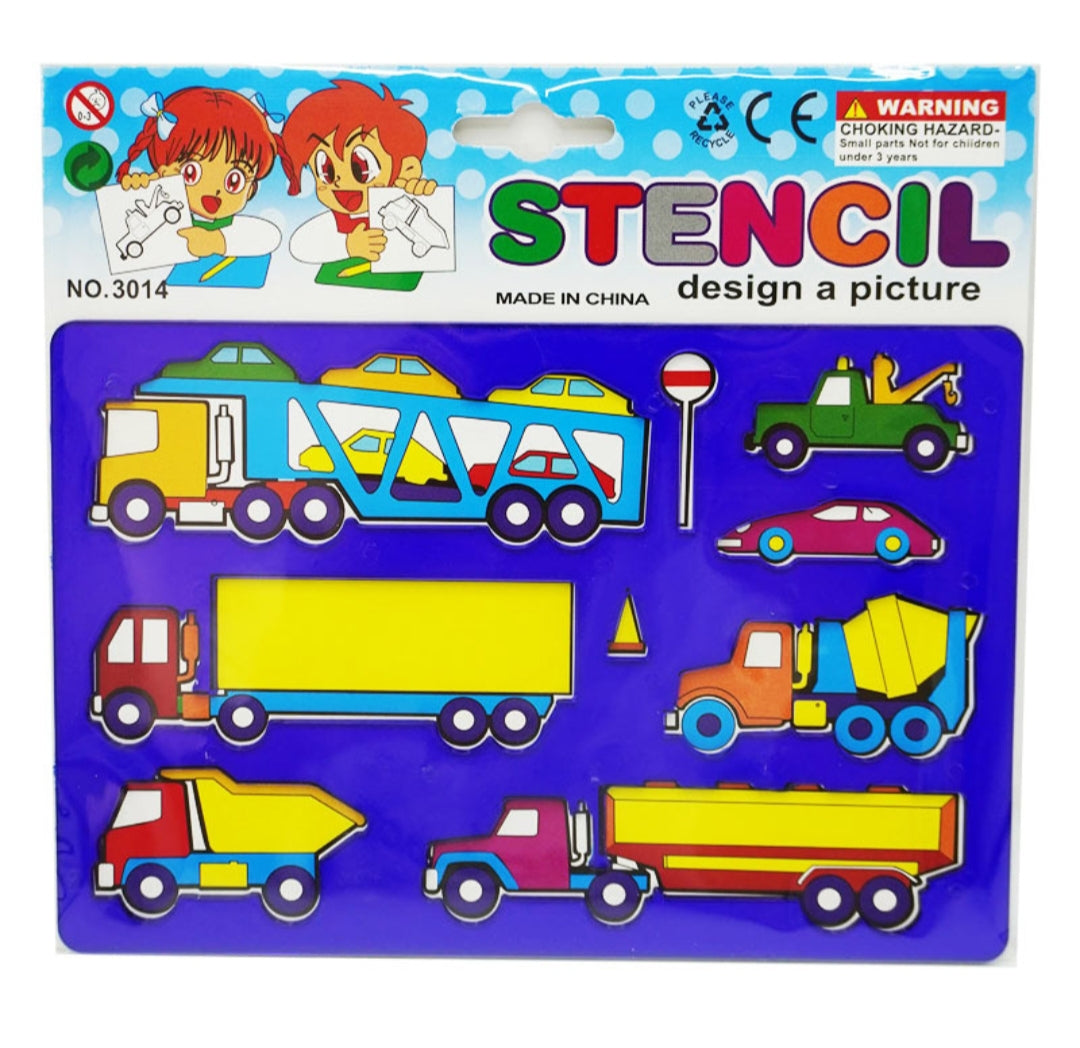 Stencil Set Sketch Book 11