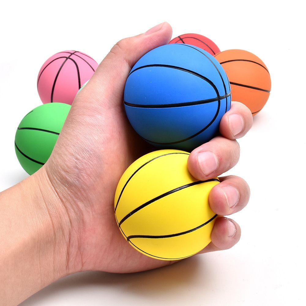 Basketball Squishy Toy 12 pcs display box mix color 2