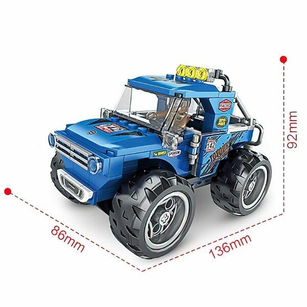 Peizhi Speed Off-Road Jeep Building Blocks 9