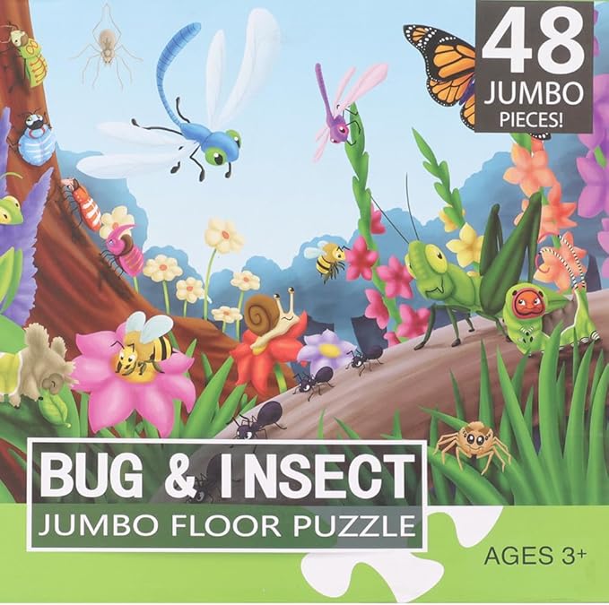 48pcs Jumbo Floor Puzzle DIY Educational Toys Puzzle for Kids 5