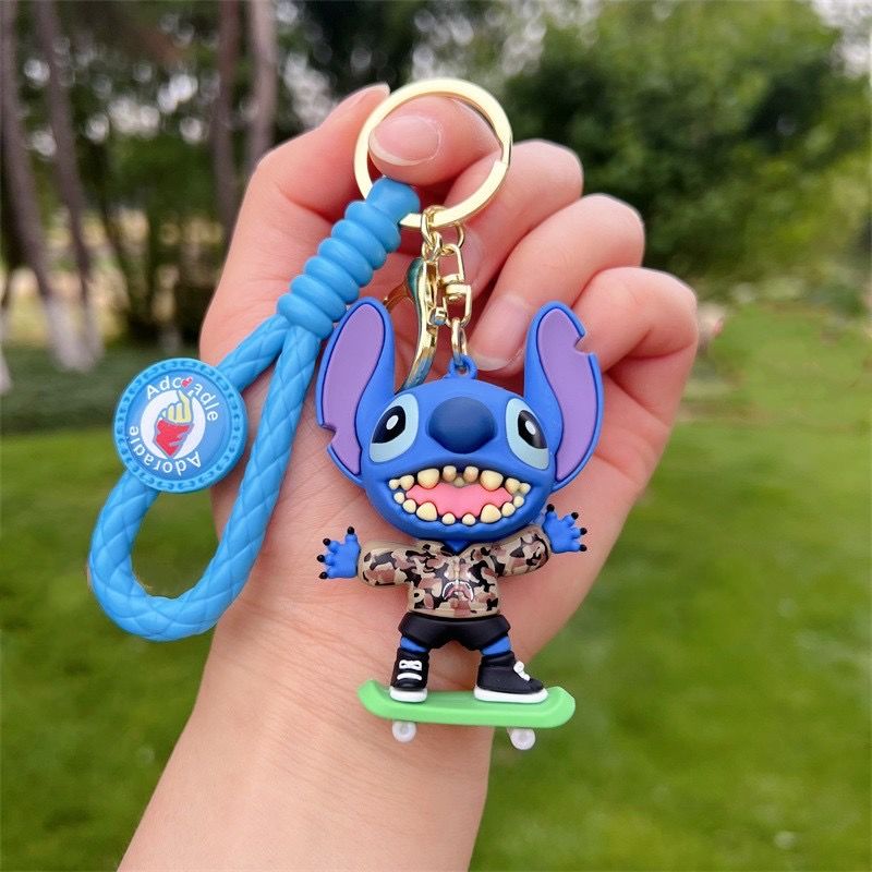 PVC Key Chains 12 Varieties/ Bag 8