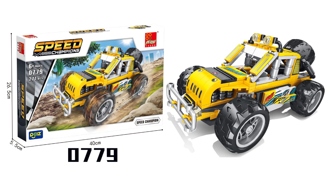 Peizhi Speed Off-Road Jeep Building Blocks 2