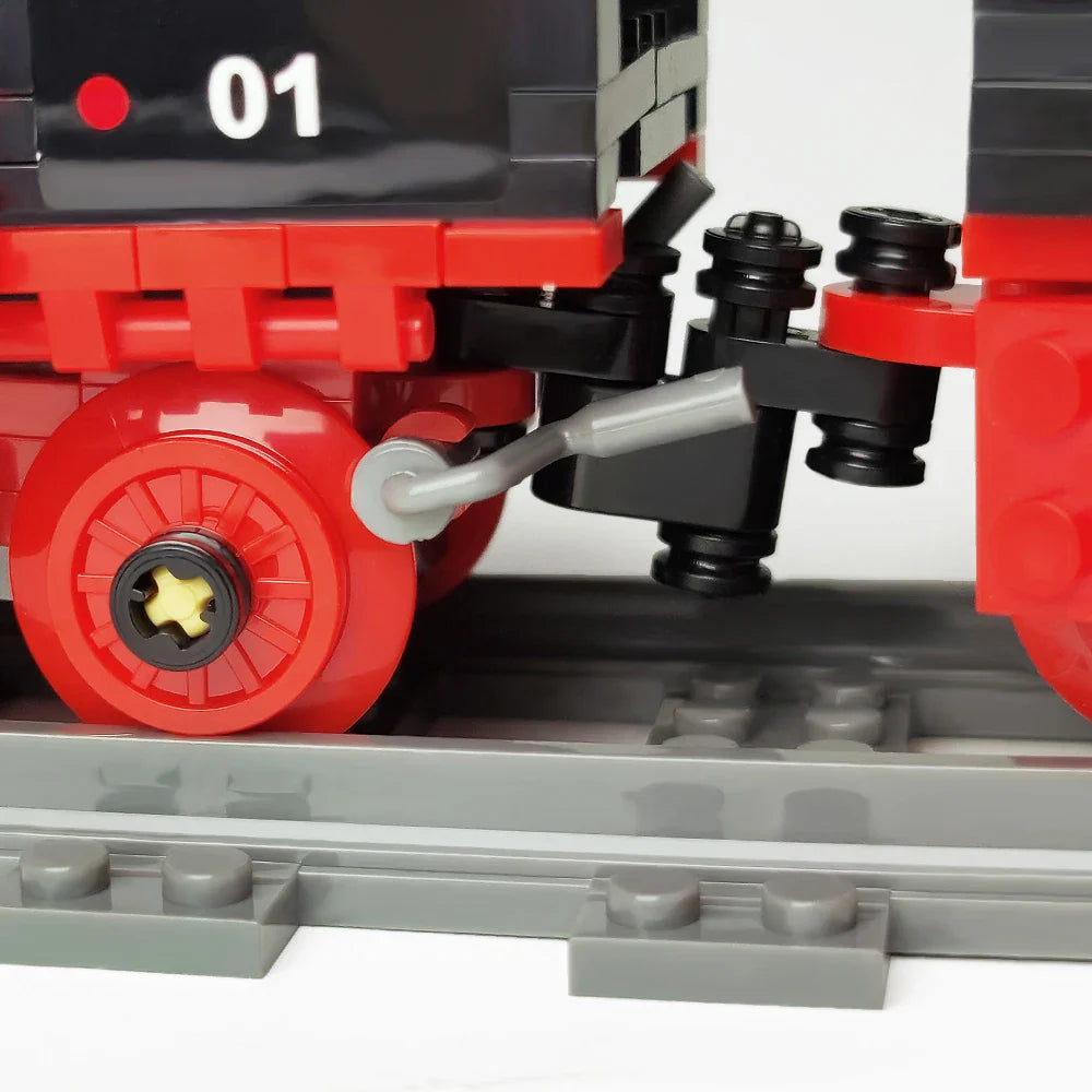 Hogwarts Express BRO1 Steam Locomotive Train Model Building Block | 1173- Jiestar59004 7