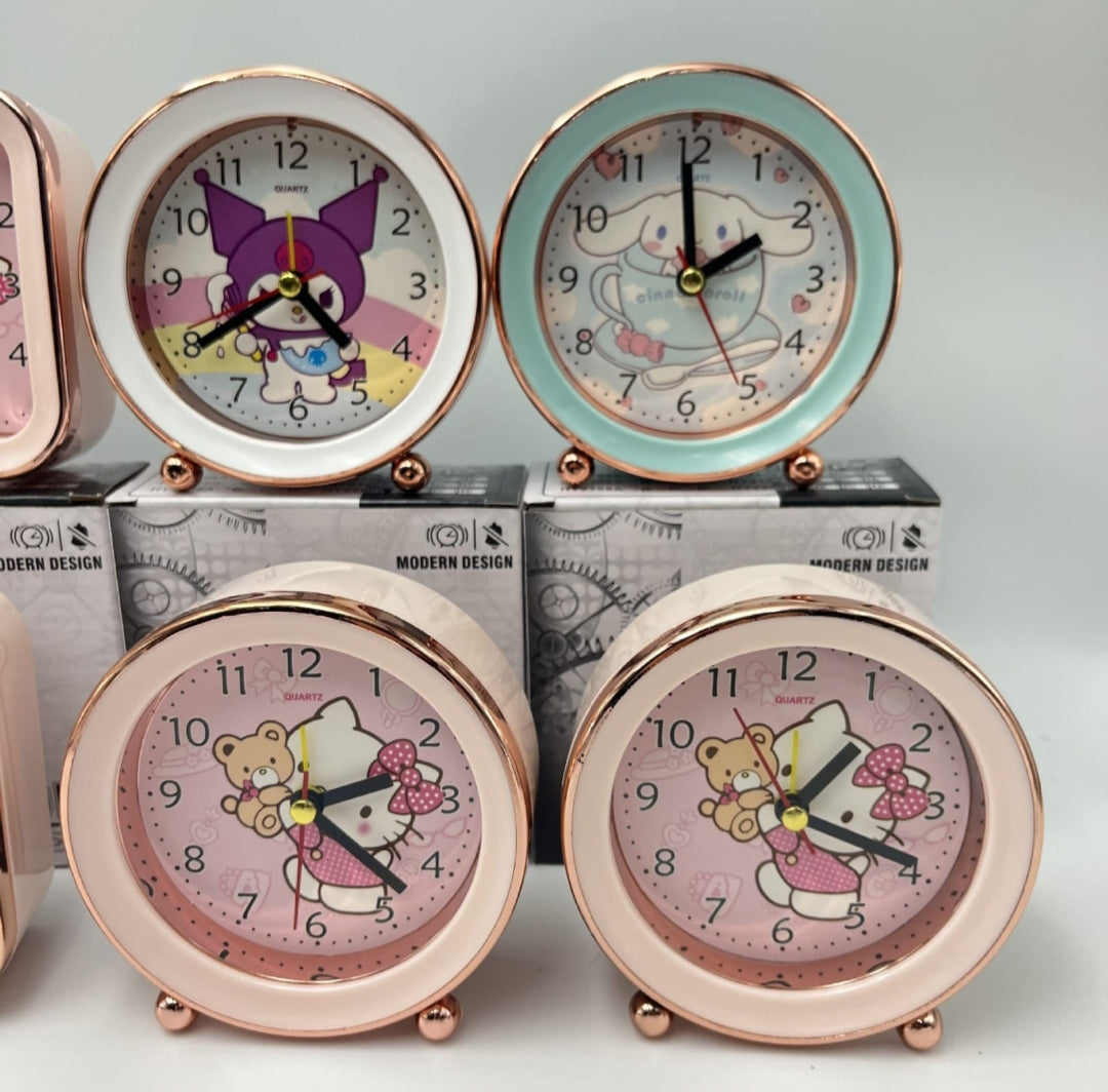 Hello Kitty, Kuromi Alarm Clock- Mixed Color-HY2208-2209A 4