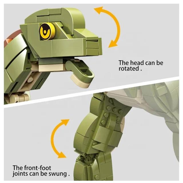 Brachiosaurus Dinosaur Building Blocks Set |2250PCS -FC6206 7