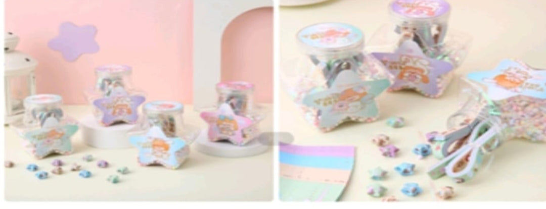 Star Origami Set- Display Box Mixed Design 9