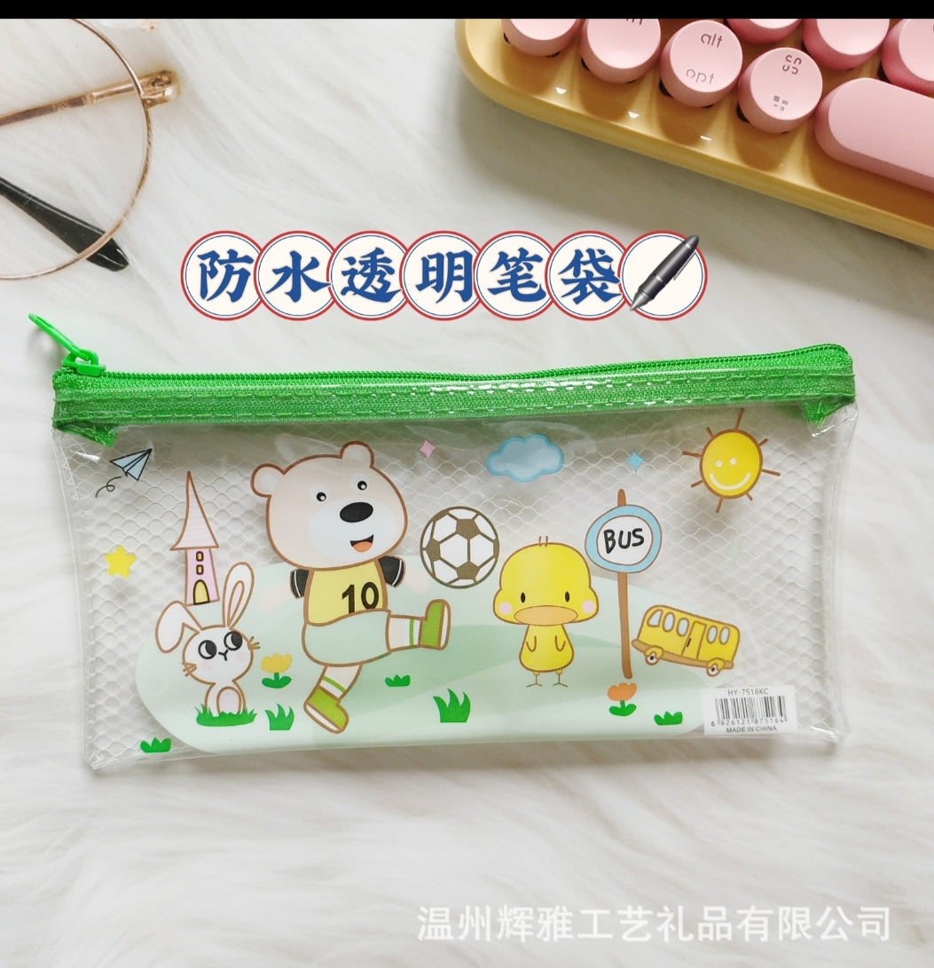 PVC Pencil Box- Mixed Design 3