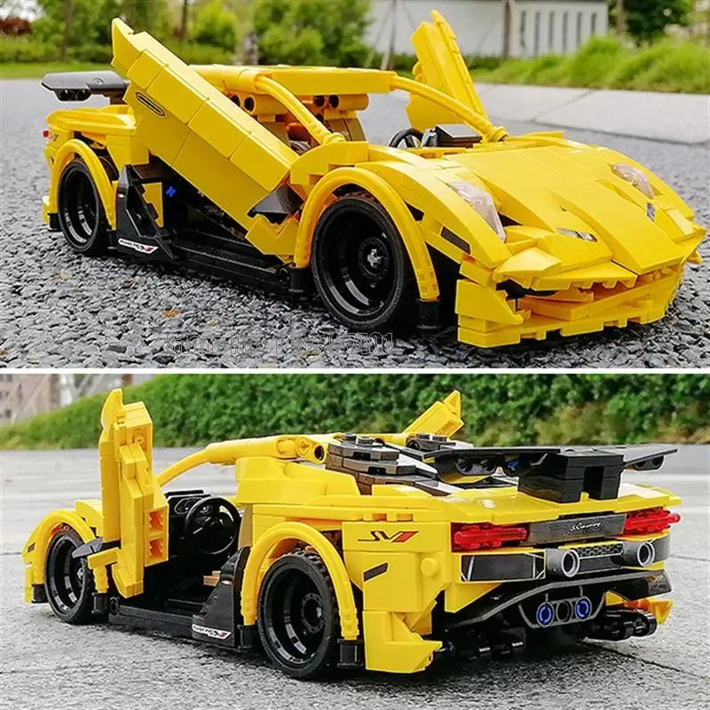 Lamborghini Supercar Building Blocks | 751pcs- SY8300 4