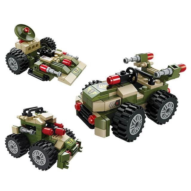 Missile Launcher Long Range Rockets 8in1 Building Blocks | 845PCS- LXA461 2