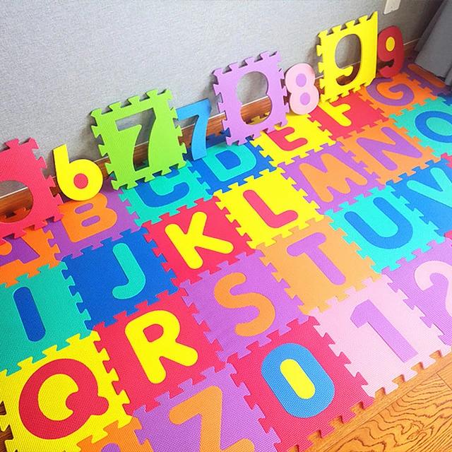 Numbers and Letters Foam Puzzle Mat 7