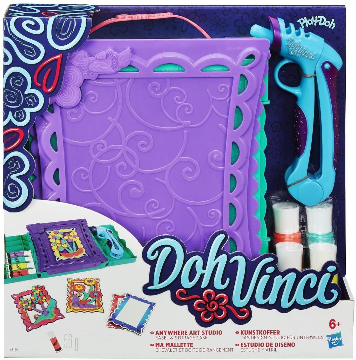 Play-Doh DohVinci Art Studio Easel & Storage Case 2