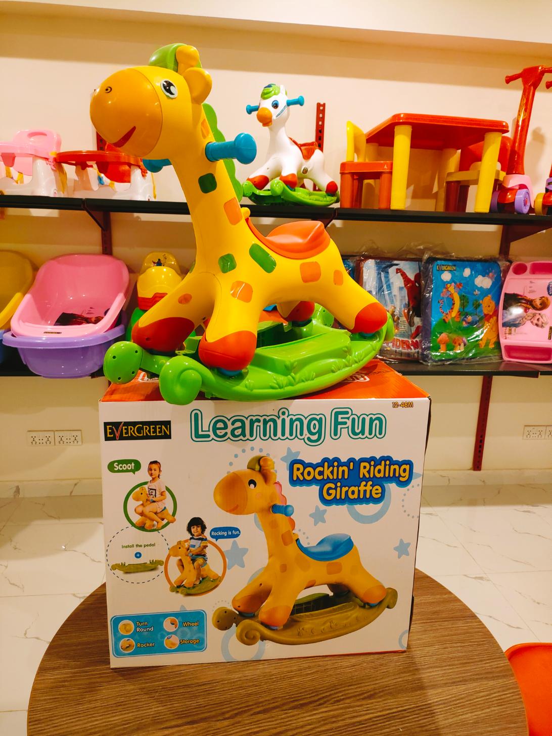 Evergreen Rocking & Riding Giraffe 5