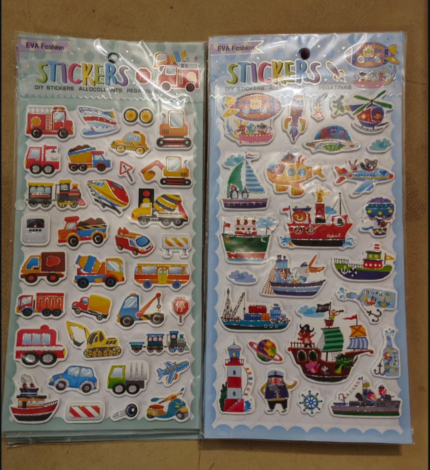 EVA Sticker Sheets- Mixed Design 3