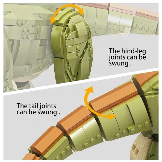 Brachiosaurus Dinosaur Building Blocks Set |2250PCS -FC6206 6