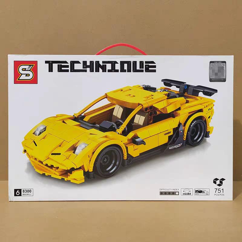 Lamborghini Supercar Building Blocks | 751pcs- SY8300
