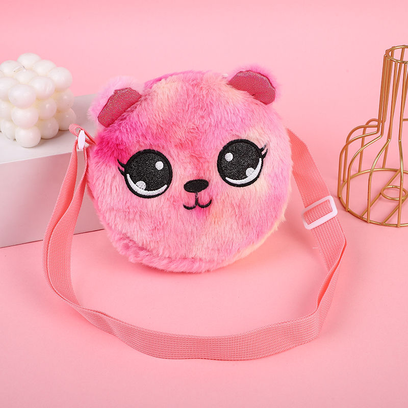 Cat Fluffy Bag Mixed Color- 07021 6