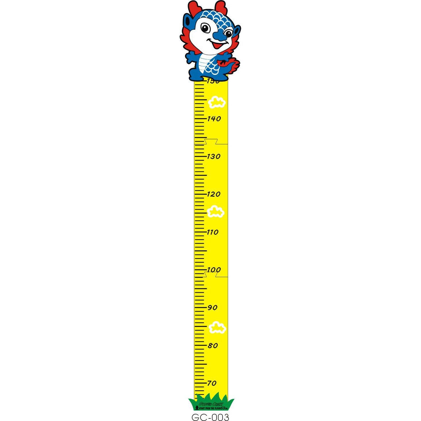 Classroom Character EVA Size Chart 1.5m-224406 4