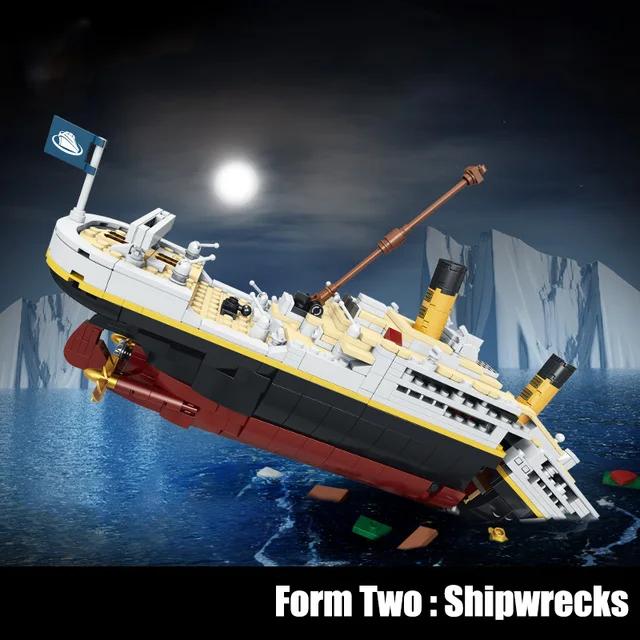 Titanic Cruise Ship 2 in 1  Building Blocks Set | 2022pcs- FC6005 4