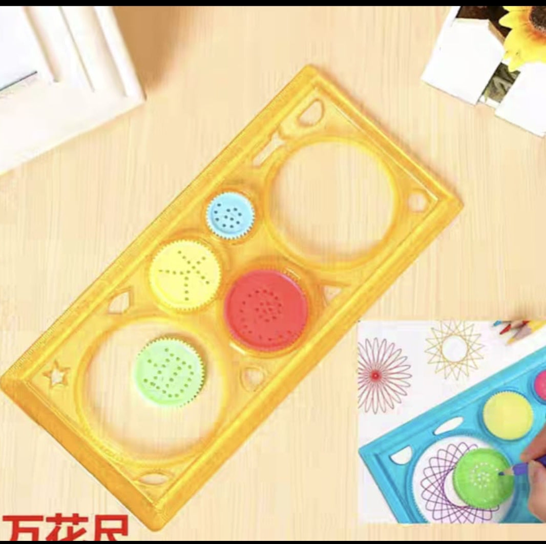 Drawing Stencil Ruler 10