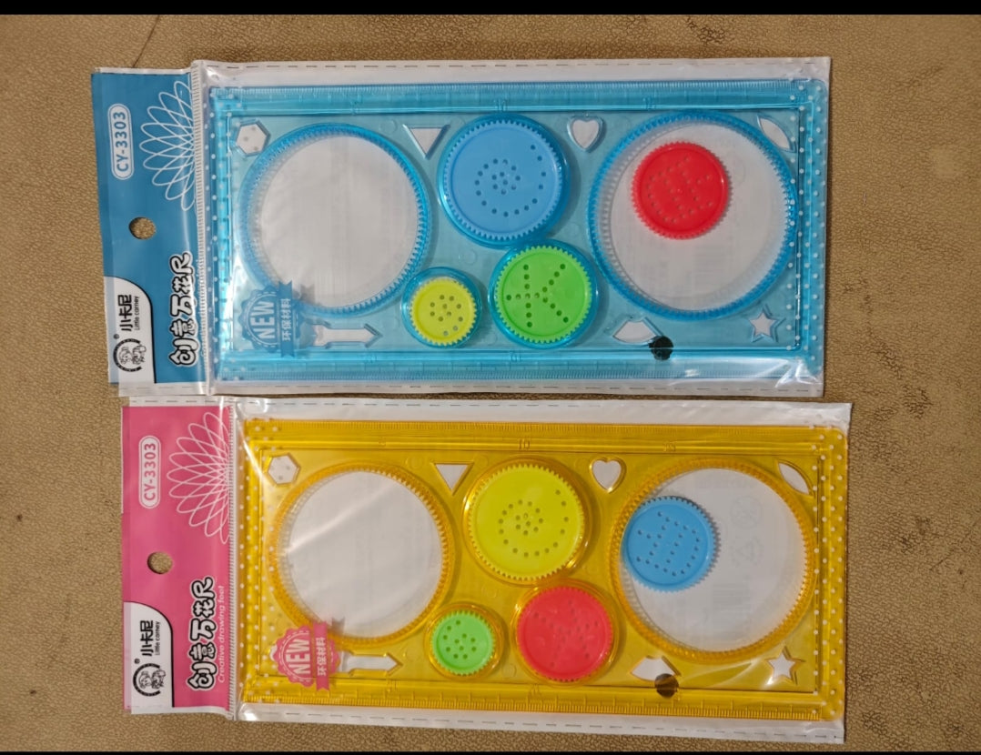 Drawing Stencil Ruler 16