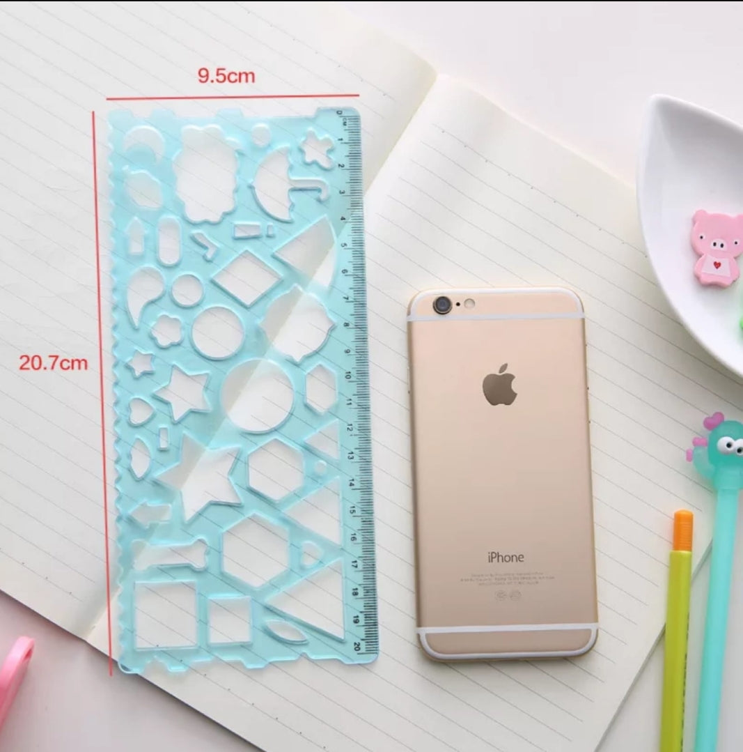 Drawing Stencil Ruler 8